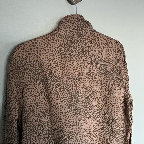NWOT Rails Tennessee Jacket Tawny Spots Brown Casual Women’s Large - Picture 13 of 14